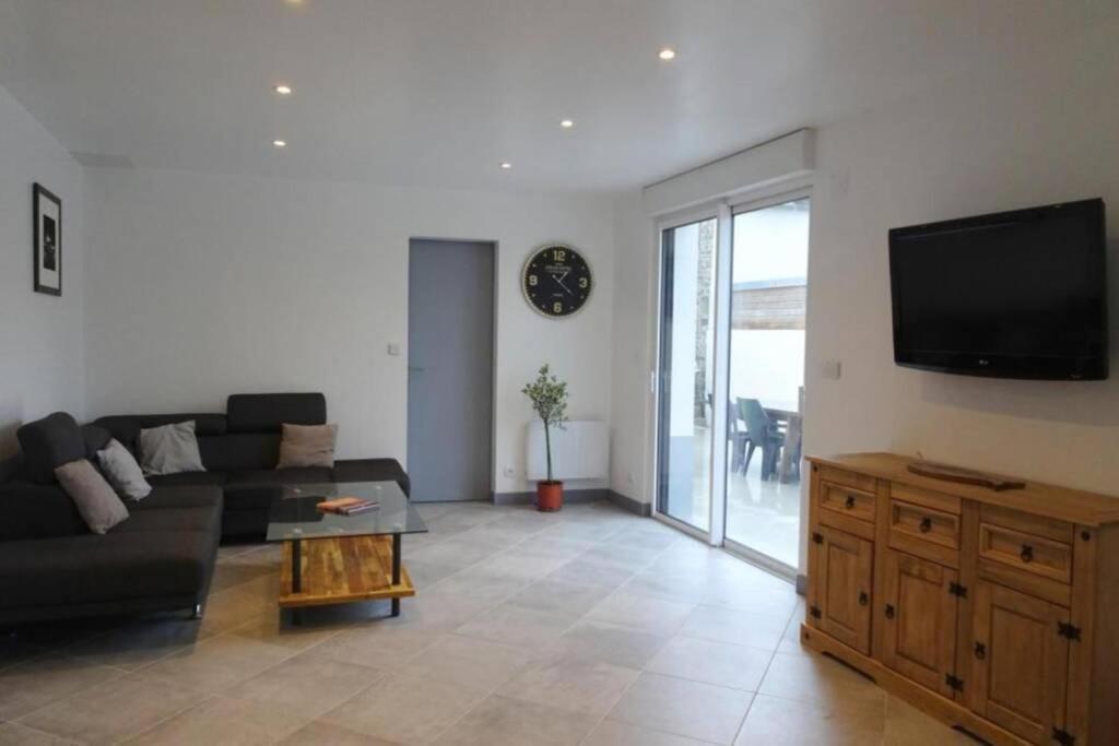 Maison de 2 à 8 personnes 5 chambres Portbail Extérieur photo